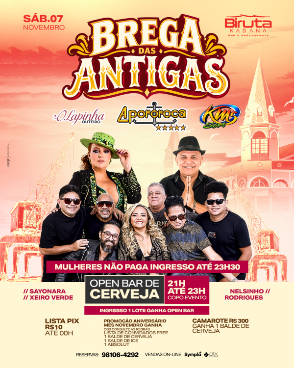 Imagem do evento BREGA DAS ANTIGAS AÇAÍ BIRUTA
