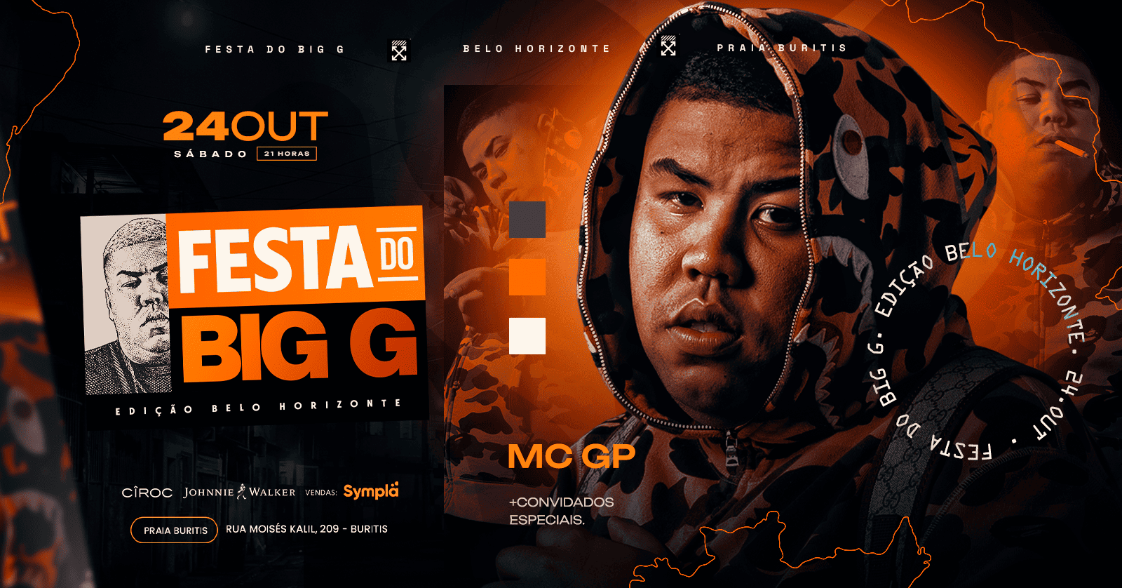 FESTA DO MC GP NO PRAIA BURITIS - 24/10 - Belo Horizonte, MG