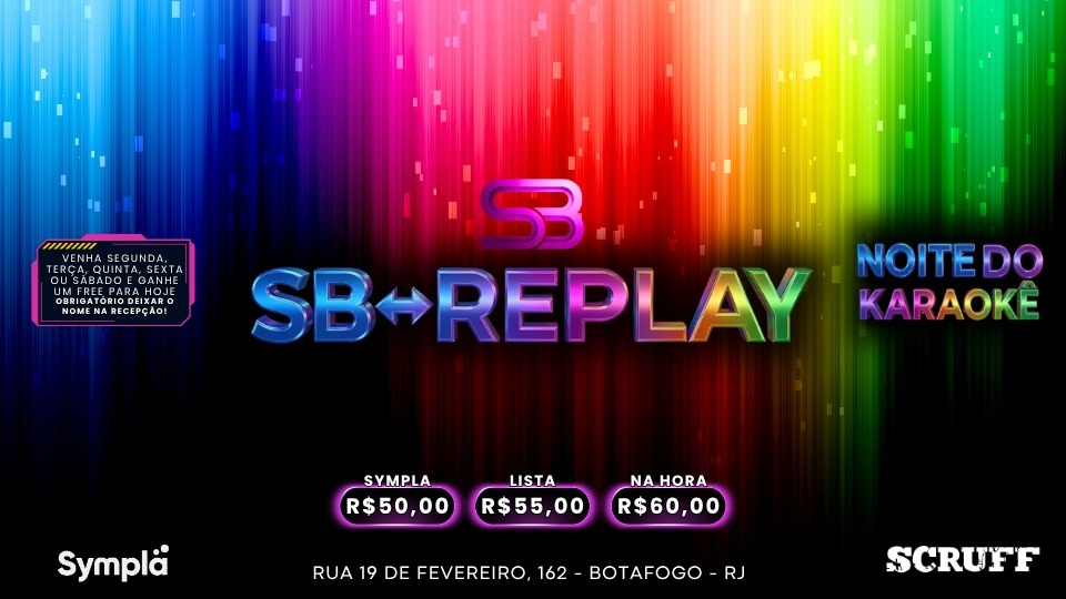 SB - QUARTA REPLAY C/ KARAOKE