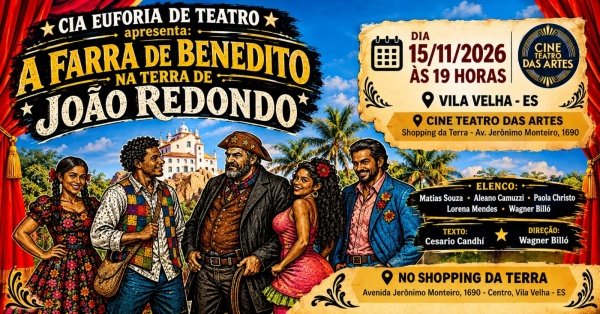 Imagem do evento A farra de Benedito na terra João Redondo