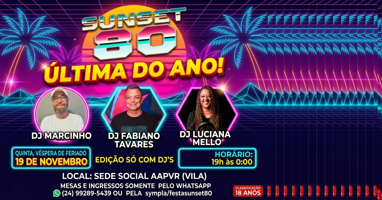 SUNSET 80 - Volta Redonda, RJ