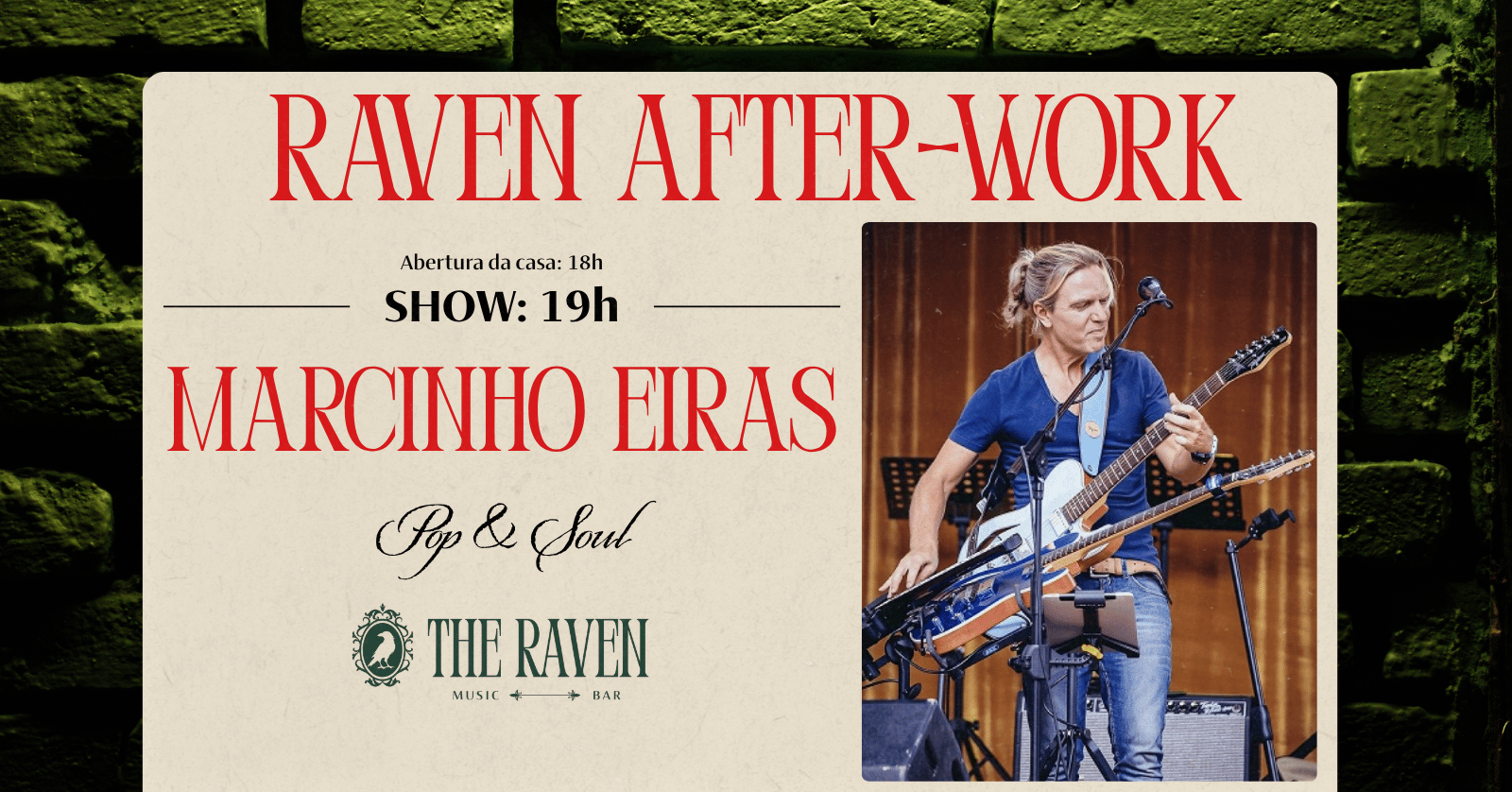 Raven After-Work com Marcinho Eiras - São Paulo, SP