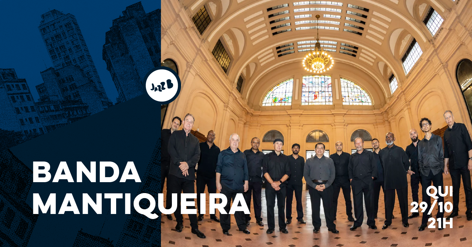 BANDA MANTIQUEIRA (QUINTA 29/OUT/26) - São Paulo, SP