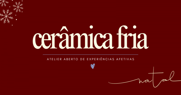 Imagem do evento 12.12 | Cerâmica fria Especial de Natal no Atelier Aberto de Experiências Criativas da Koralle