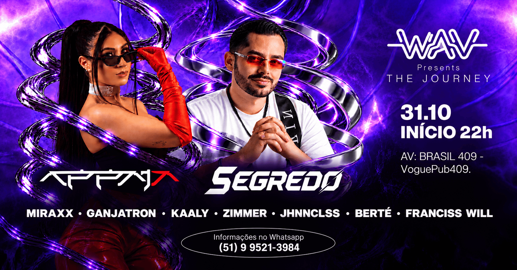 WAV PRESENTS: THE JOURNEY - Porto Alegre, RS