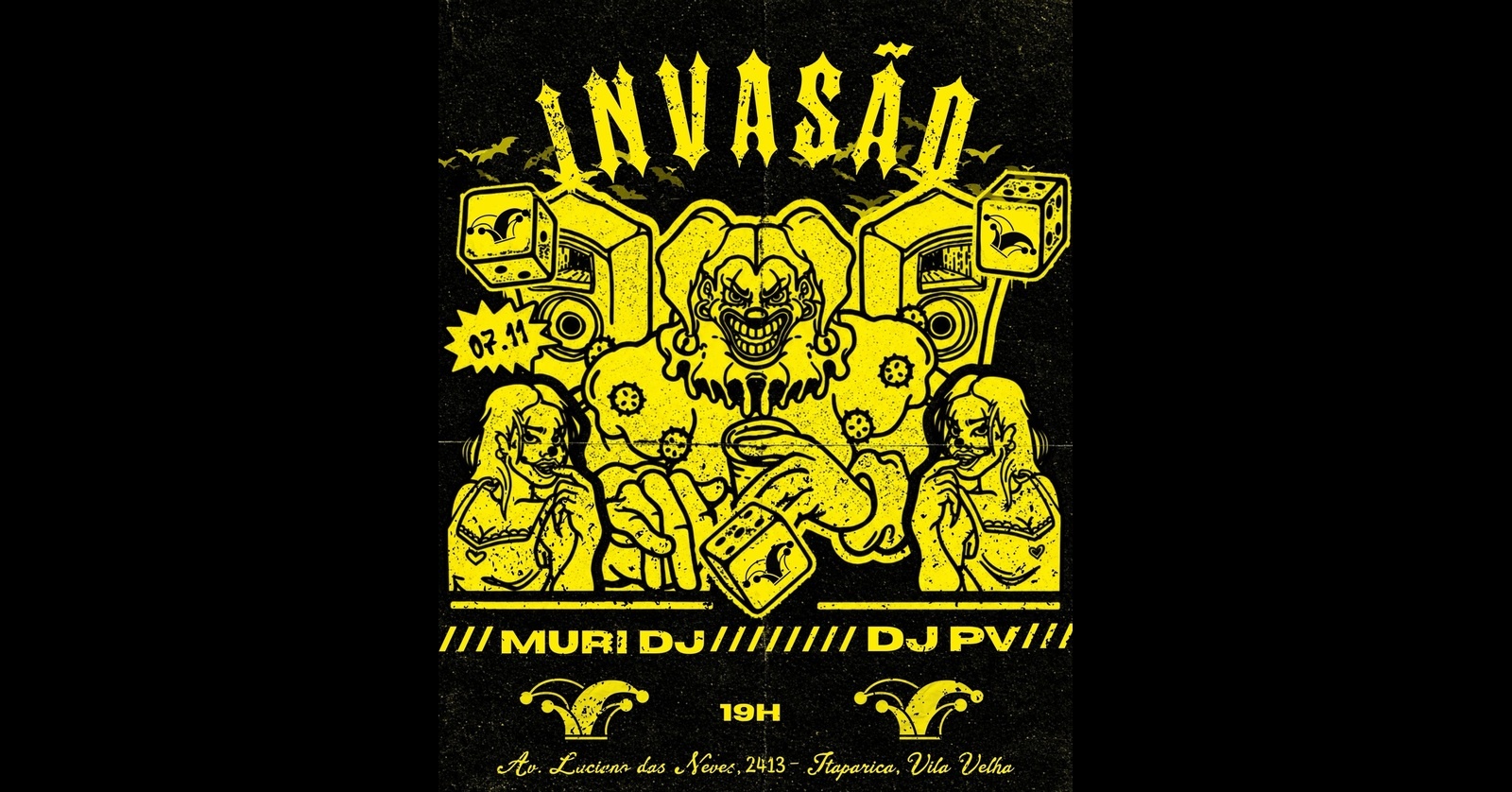 Invasão - Halloween - Mafia - Vila Velha, ES
