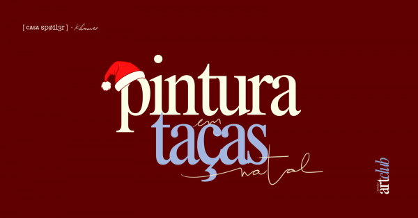 Imagem do evento [spØil3r] art club | 11.11 | Pintura em taças | Especial de Natal na Casa Spoiler em Porto Alegre