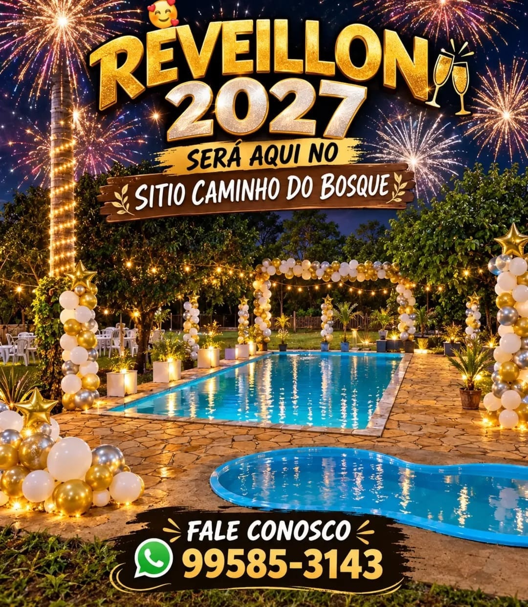 Réveillon NA ROÇA 2027 Sitio Caminho do Bosquee - Matozinhos, MG