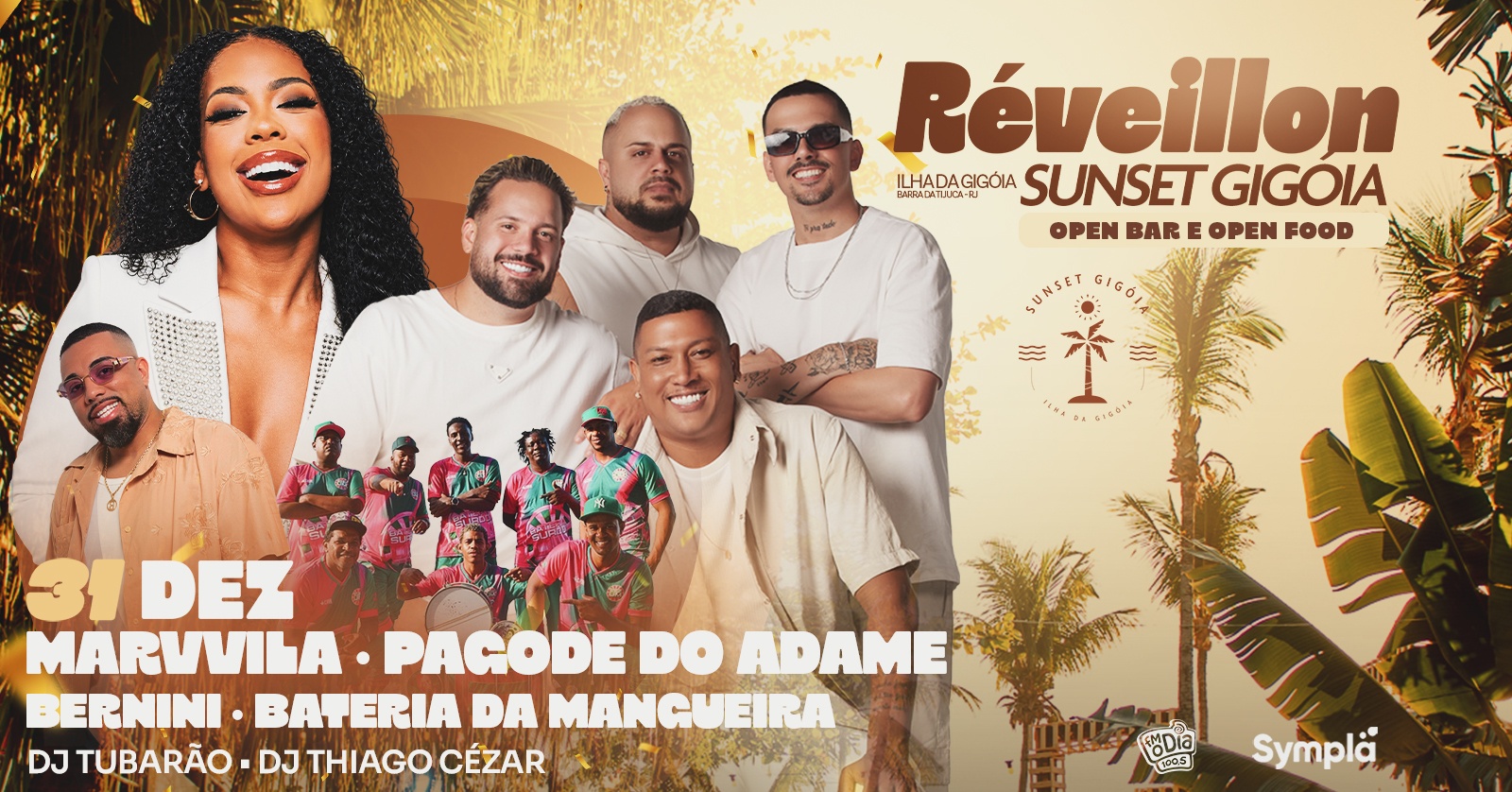 RÉVEILLON SUNSET GIGÓIA - Rio de Janeiro, RJ