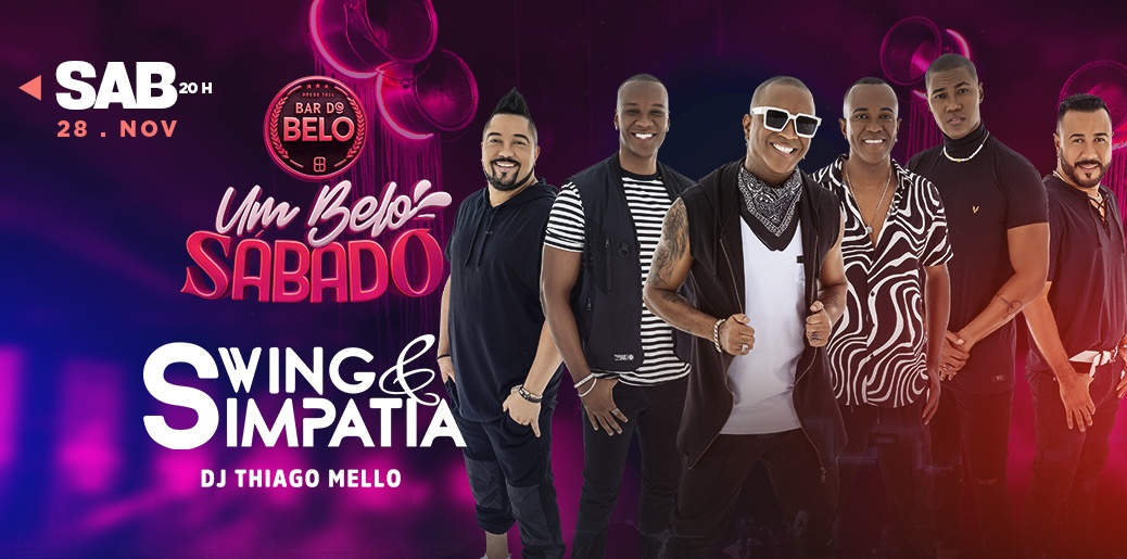 UM BELO SÁBADO: SWING & SIMPATIA - Rio de Janeiro, RJ