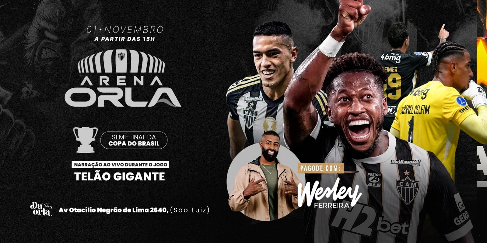 ARENA ORLA - JOGO DE IDA COPA DO BRASIL - Belo Horizonte, MG