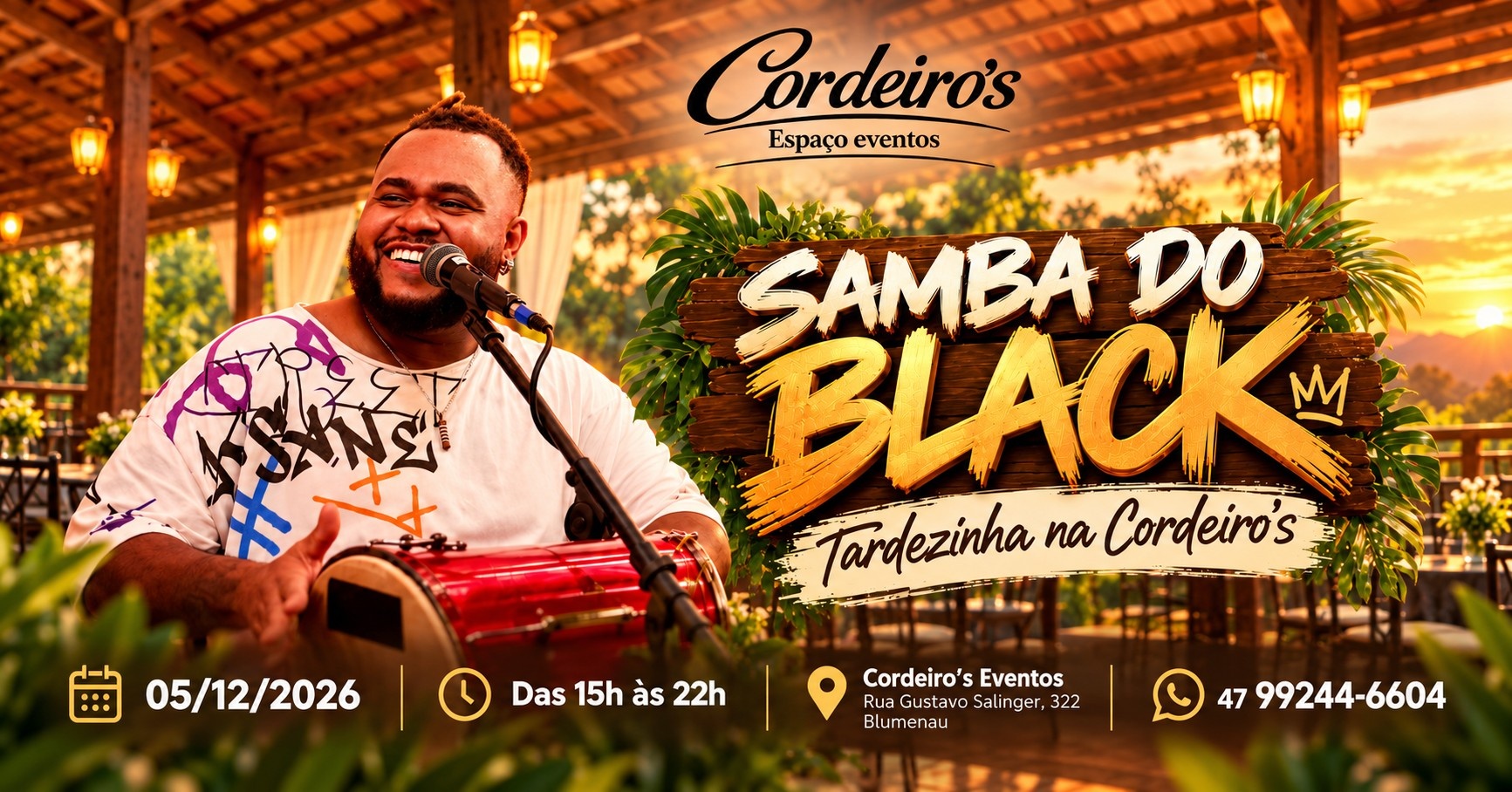 Tardezinha na Cordeiros - Blumenau, SC