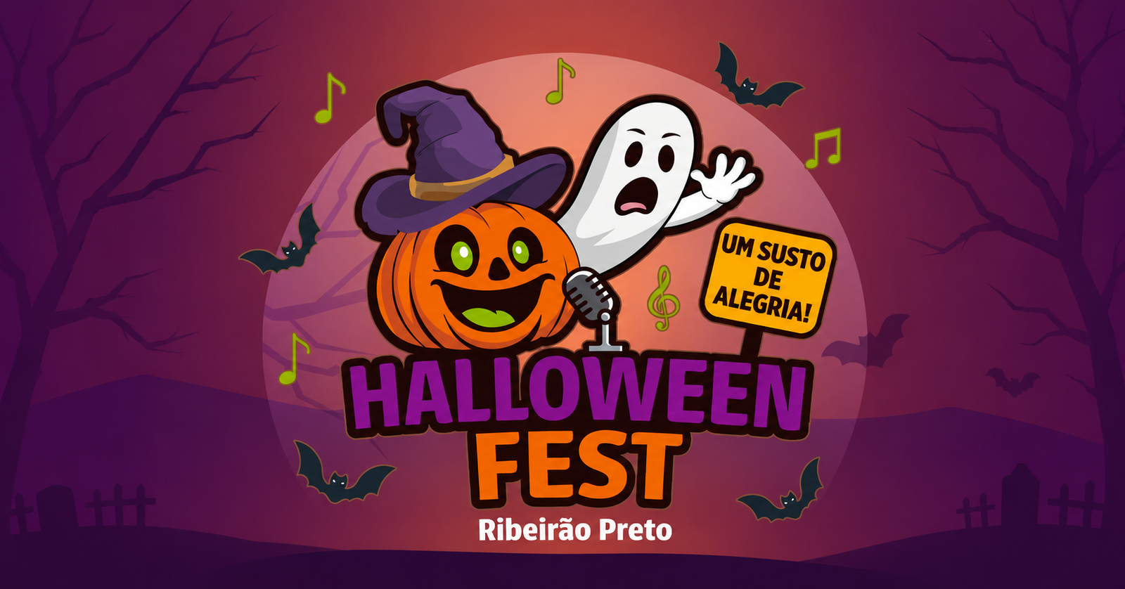 Halloween Fest 2026  2ª edição - Ribeirão Preto, SP