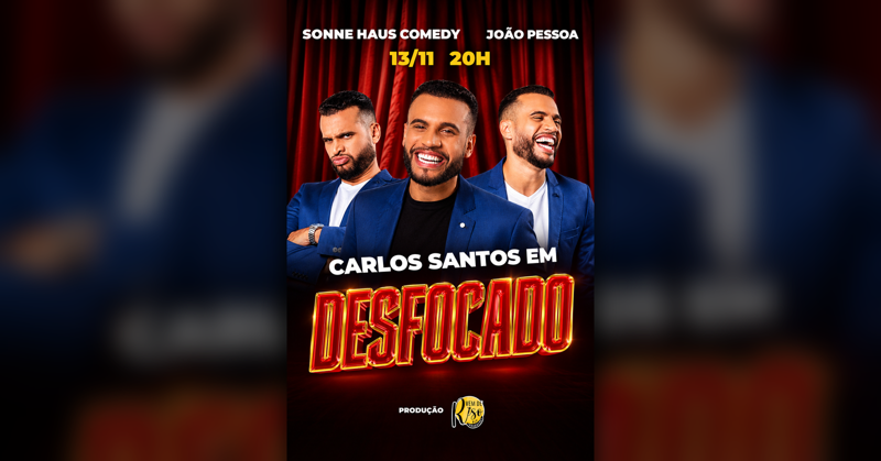 CARLOS SANTOS EM JOÃO PESSOA : DESFOCADO