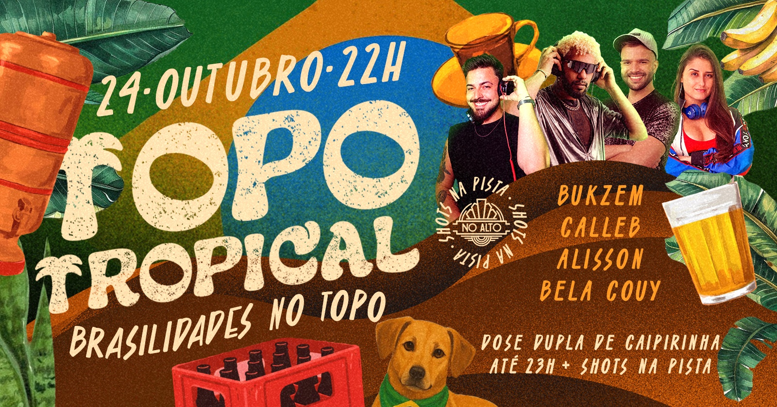TOPO TROPICAL - Brasilidades No Alto! - Belo Horizonte, MG