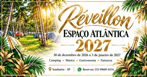 Imagem do evento RÉVEILLON ESPAÇO ATLÂNTICA 2027