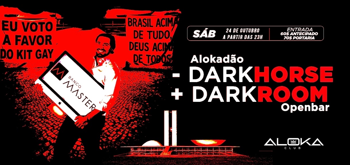 SAB 24 DE OUT  - ALOKADÃO OPENBAR    - CONEXÃO 3 BOATES - São Paulo, SP