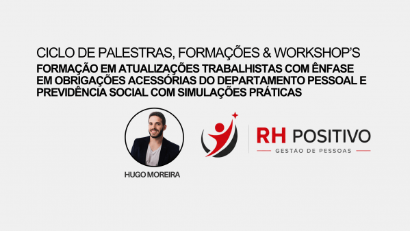 Imagem do evento Formação em Atualizações Trabalhistas com Ênfase em Obrigações Acessórias do Departamento Pessoal