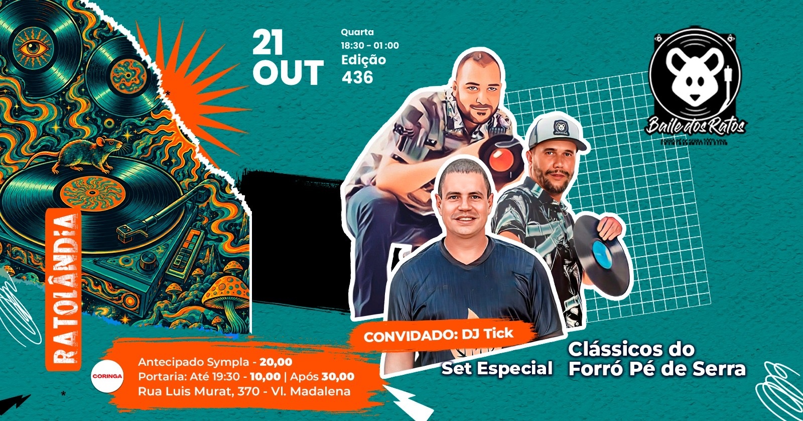 RATOLÂNDIA - EDIÇÃO #436 - QUARTA, 21/10