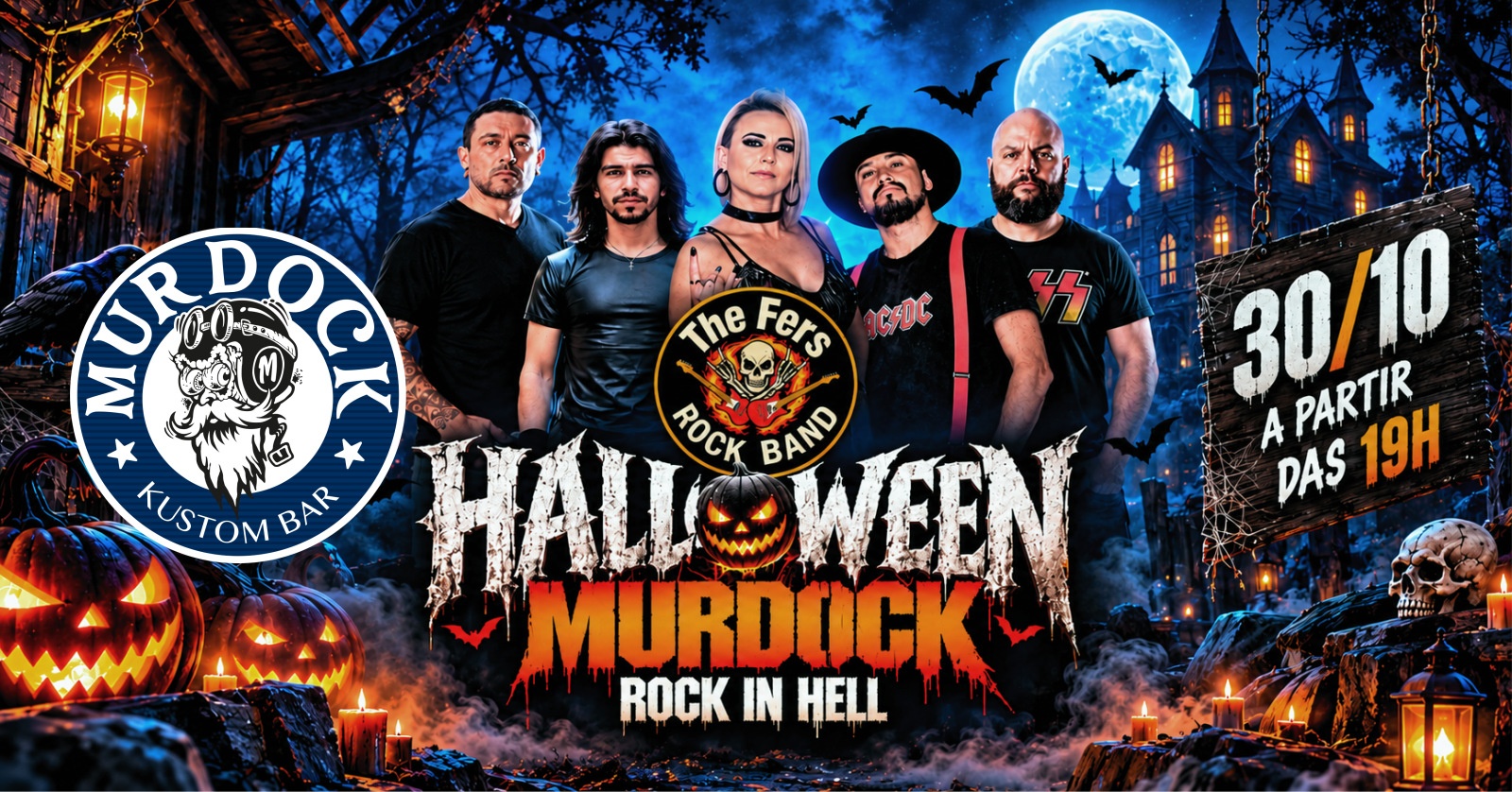 Halloween Murdock - Rock in Hell - Indaiatuba, SP