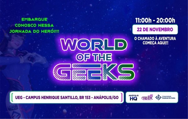 Imagem do evento World of The Geeks