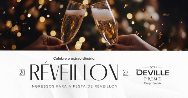 Imagem do evento Réveillon Celebrate 2027 - Hotel Deville Prime Campo Grande