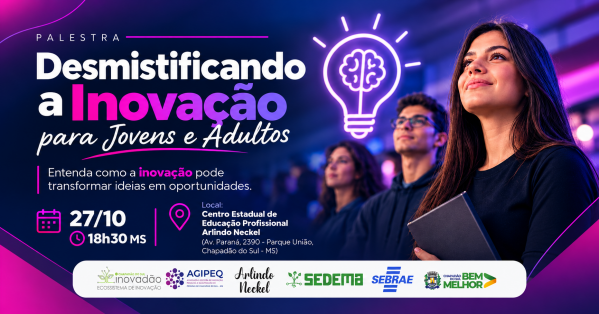 Imagem do evento Desmistificando a Inovação para Jovens e Adultos