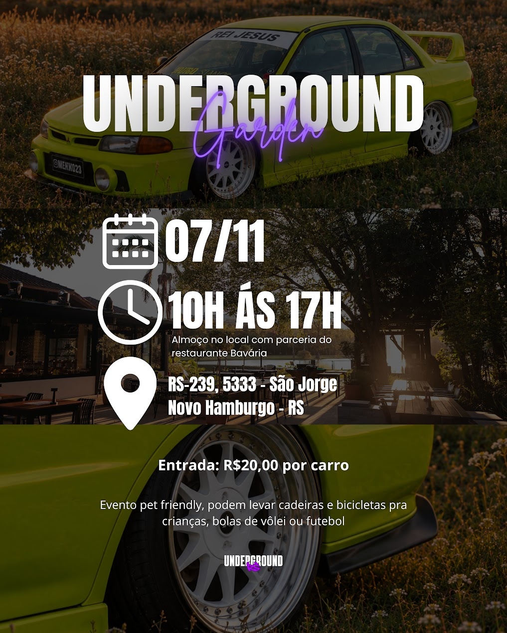 UNDERGROUND GARDEN - Novo Hamburgo, RS