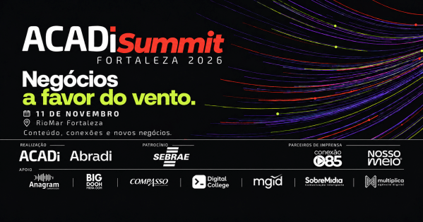 Imagem do evento ACADi Summit 2026 | Negócios a favor do vento