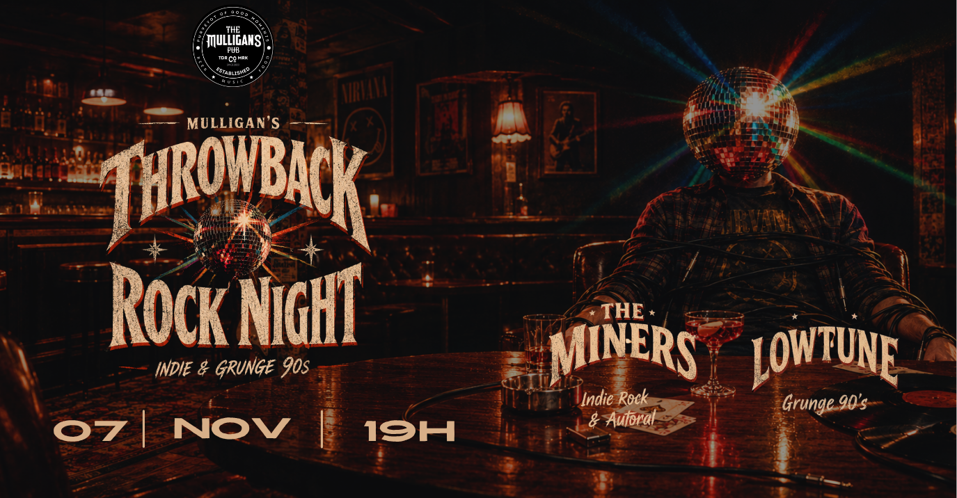 Mulligan's THROWBACK ROCK NIGHT