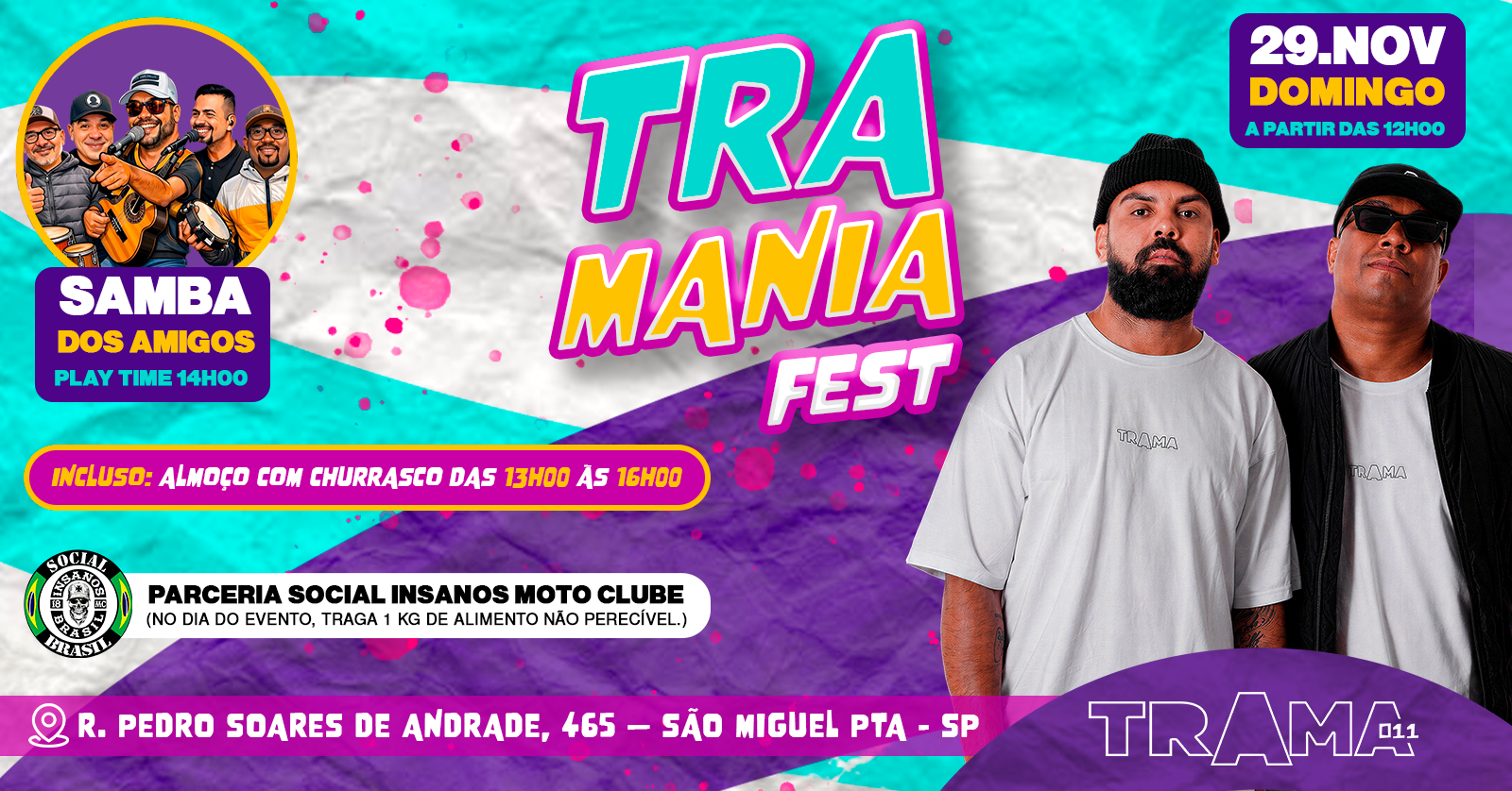 TRAMANIA FEST - São Paulo, SP