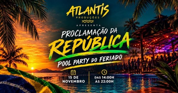Imagem do evento Pool Party do feriado