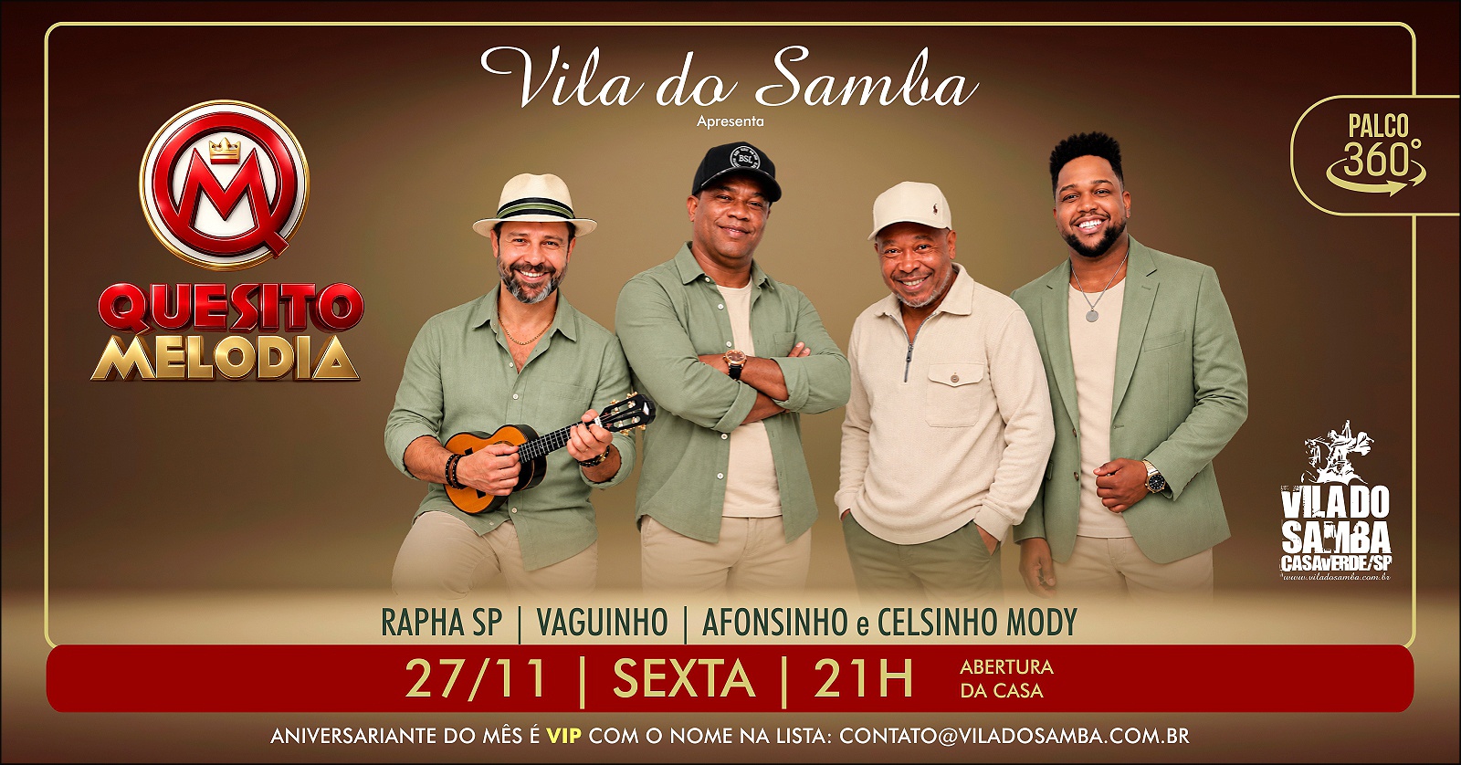 QUESITO MELODIA NA VILA DO SAMBA - São Paulo, SP