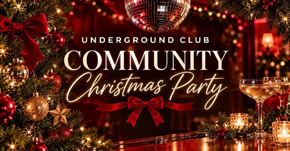 The Underground Club Community Christmas Party - Festa de Natal da Comunidade do Underground Club - Brasília, DF
