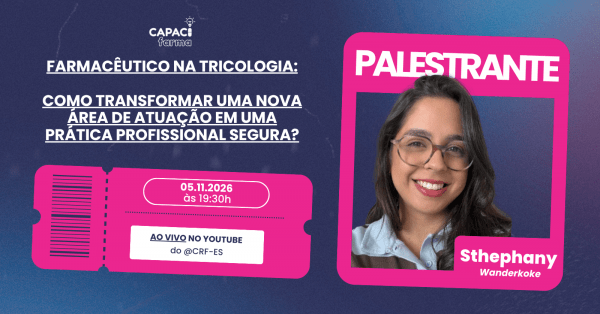 Imagem do evento Farmacêutico na Tricologia: Como transformar a nova área em uma prática segura?