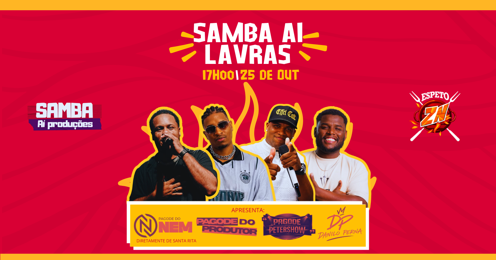 Samba aí lavras - Lavras, MG