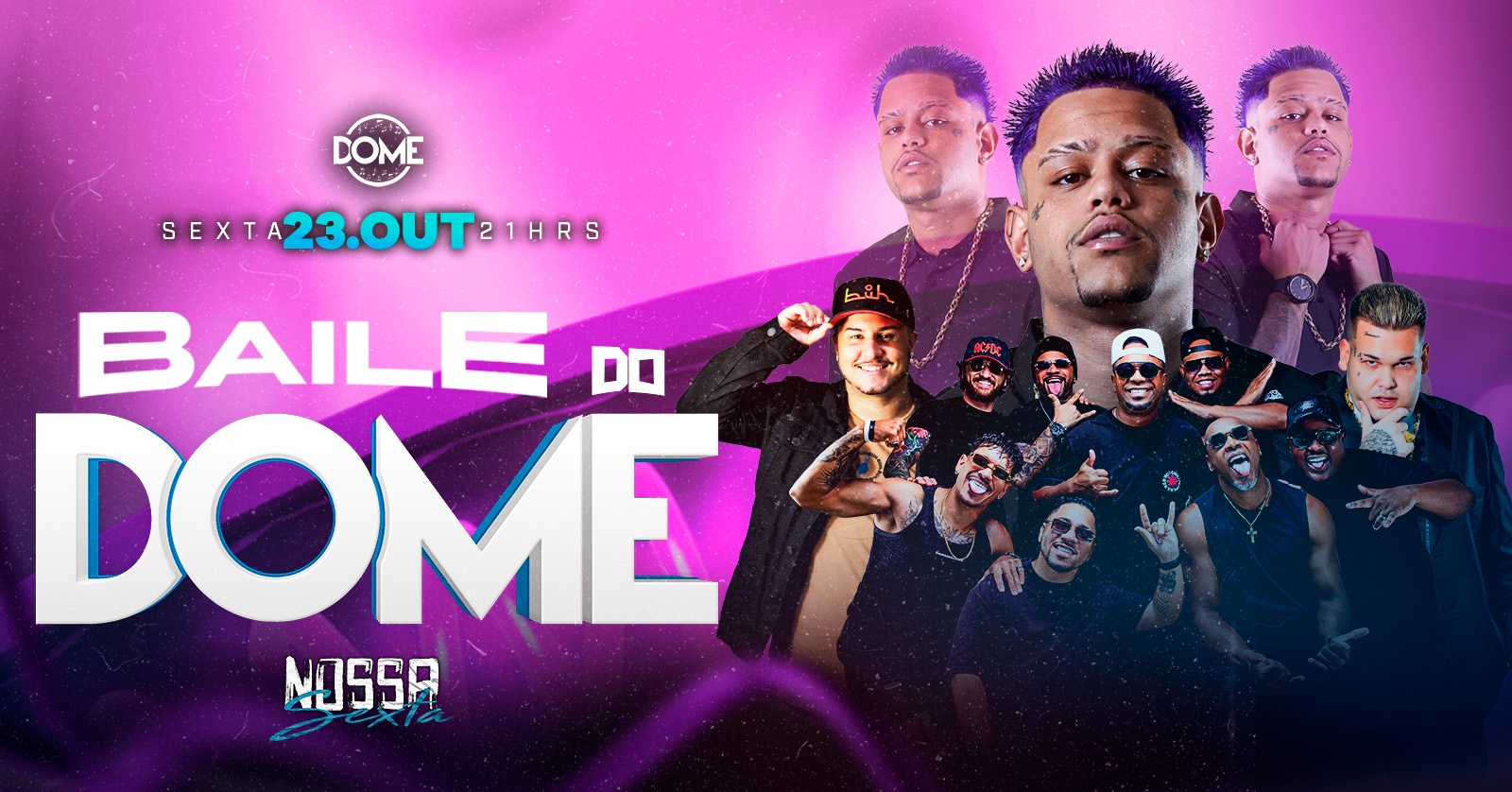 BAILE DO DOME | MC GABZIN | SEXTA | 23/10 | 21 HRS - Belo Horizonte, MG