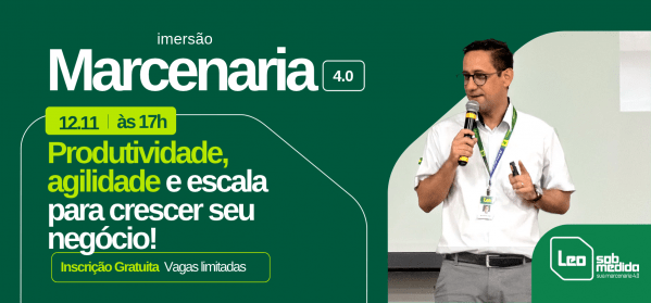 Imagem do evento Imersão Marcenaria 4.0