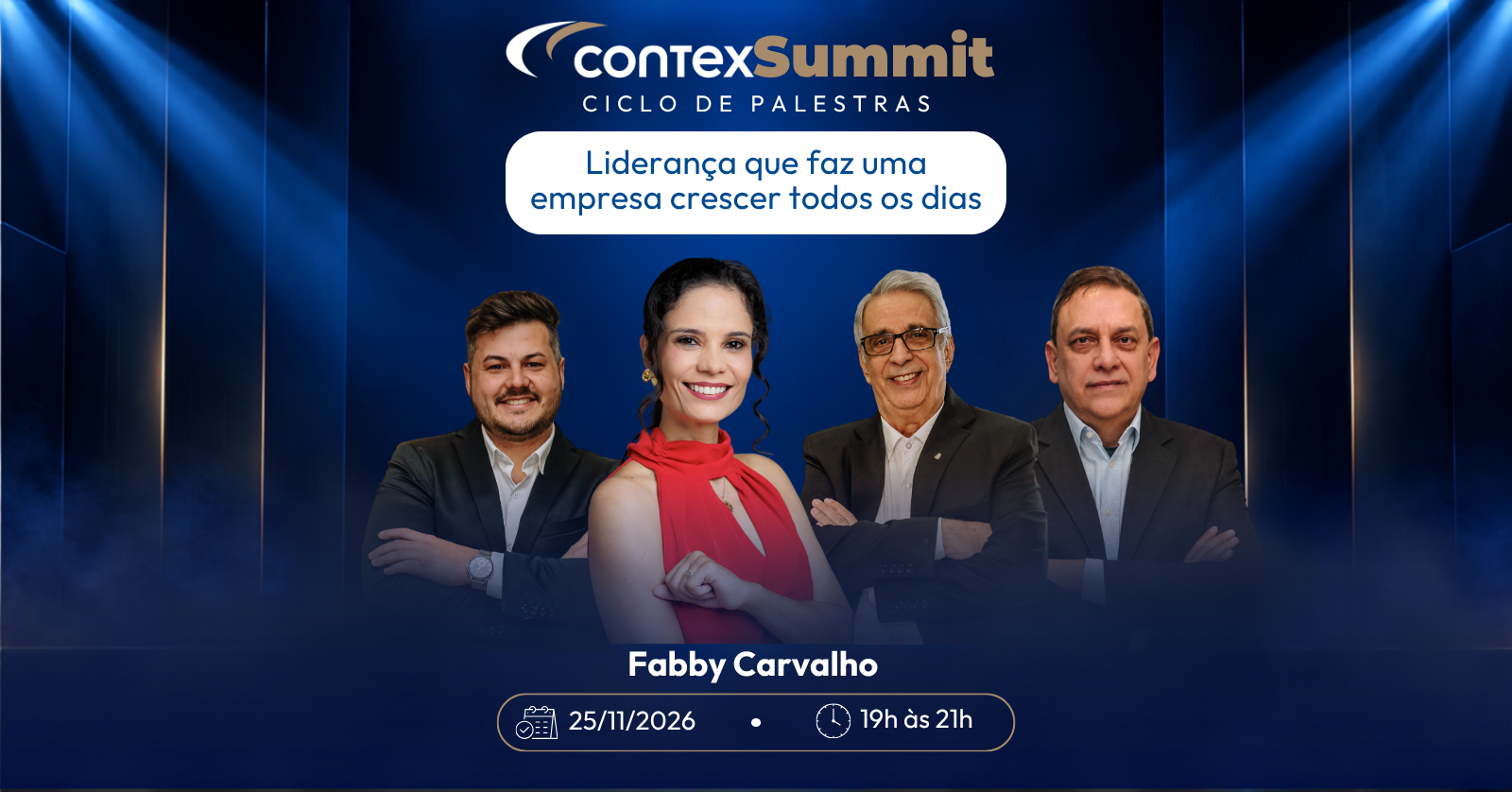 Contex Summit -  Liderança que faz uma empresa crescer todos os dias