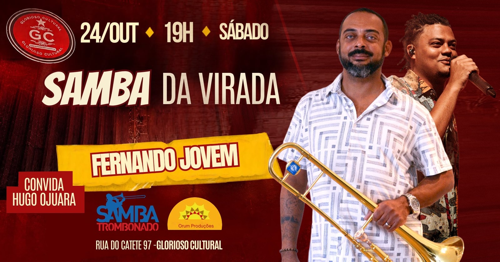 Samba Trombonado, com Fernando Jovem e Convidados - Rio de Janeiro, RJ