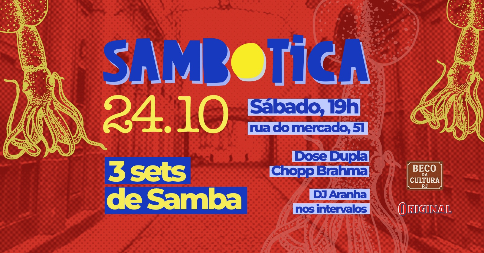 SAMBOTICA NO BECO !!! - Rio de Janeiro, RJ