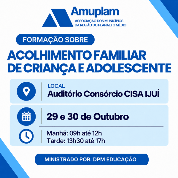Imagem do evento ACOLHIMENTO FAMILIAR DE CRIANÇA E ADOLESCENTE