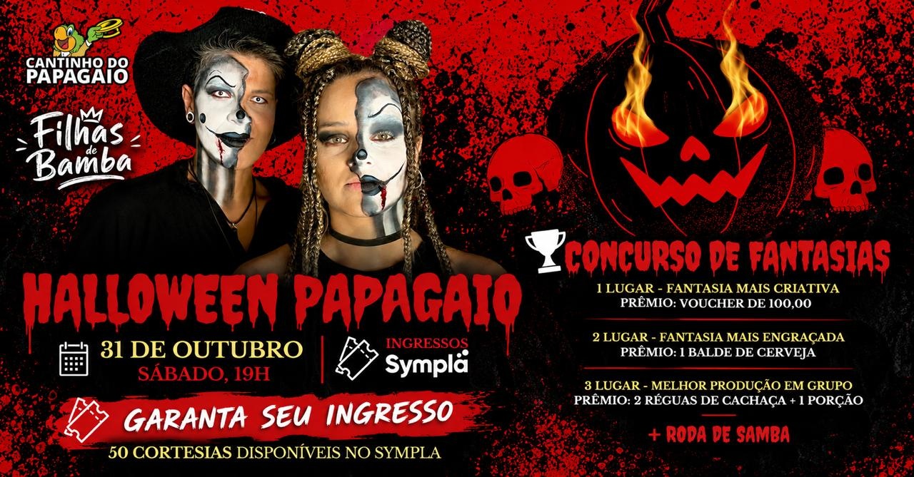 Halloween no Papagaio 2026 - Nova Friburgo, RJ