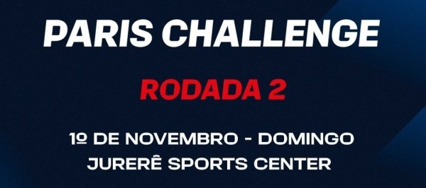Imagem do evento PARIS CHALLENGE 2026 - RODADA 2