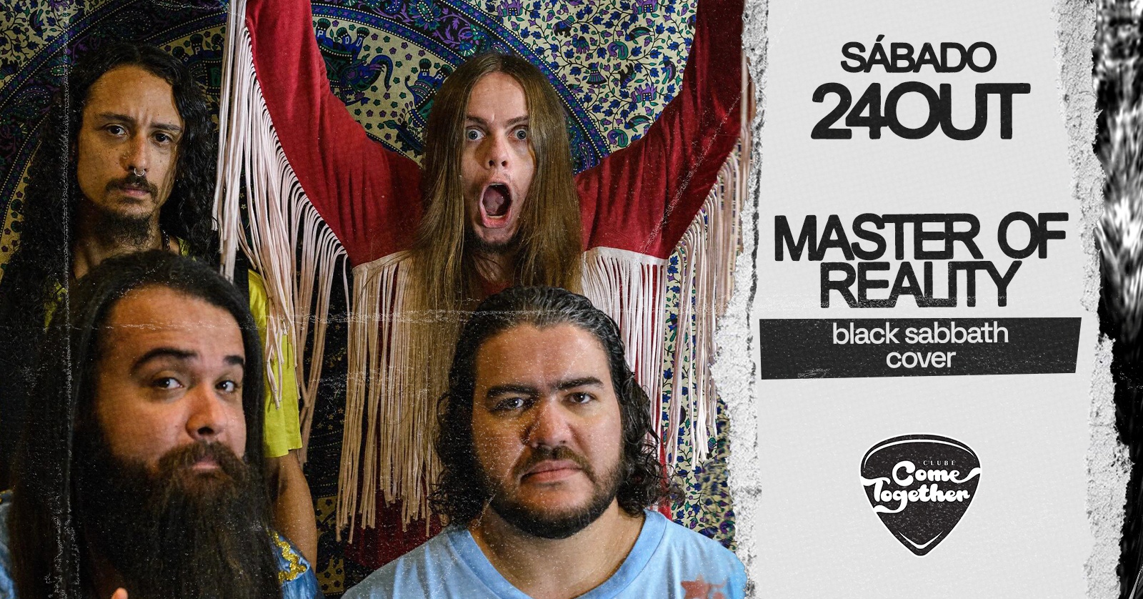 23/10 - Master of Reality (Black Sabbath Cover) no CCT - São Roque, SP