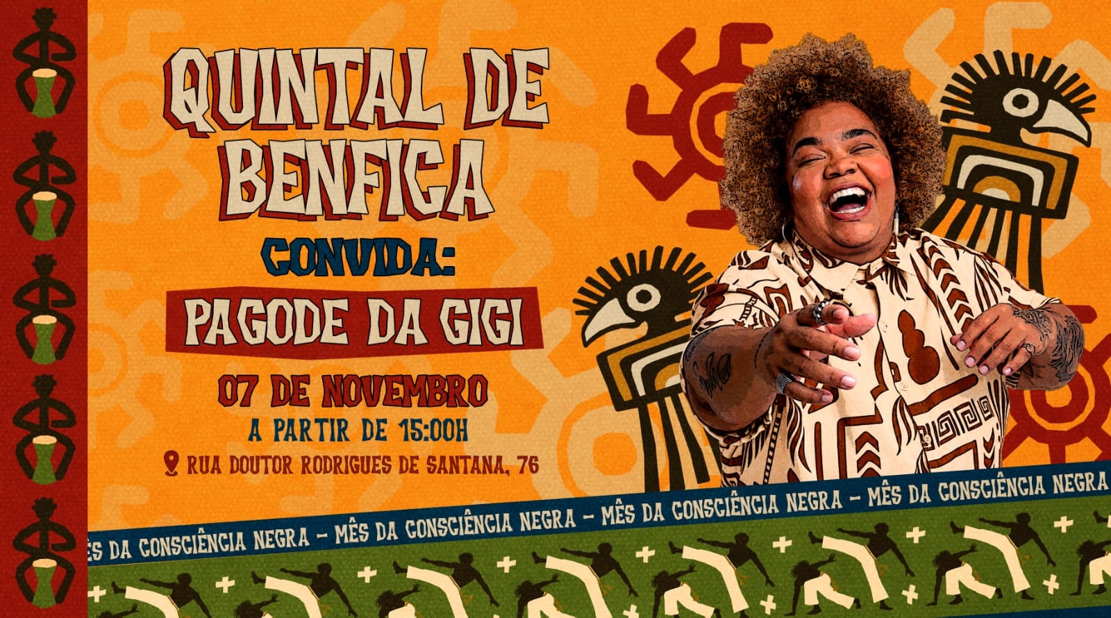 Pagode da Gigi no Quintal de Benfica - Rio de Janeiro, RJ