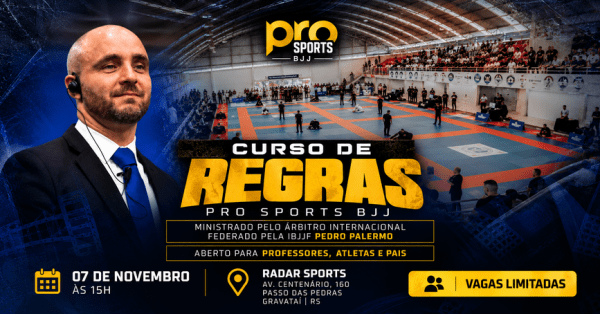 Imagem do evento Curso de Regras Pro Sports BJJ 2026