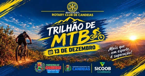 Imagem do evento 10º TRILHÃO MTB - 50 ANOS ROTARY CANDEIAS