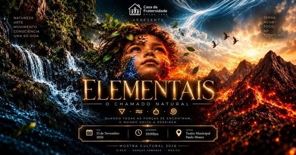 Imagem do evento ELEMENTAIS // MOSTRA CULTURAL 2026