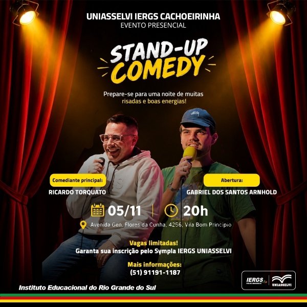 Imagem do evento Stand-Up Comedy